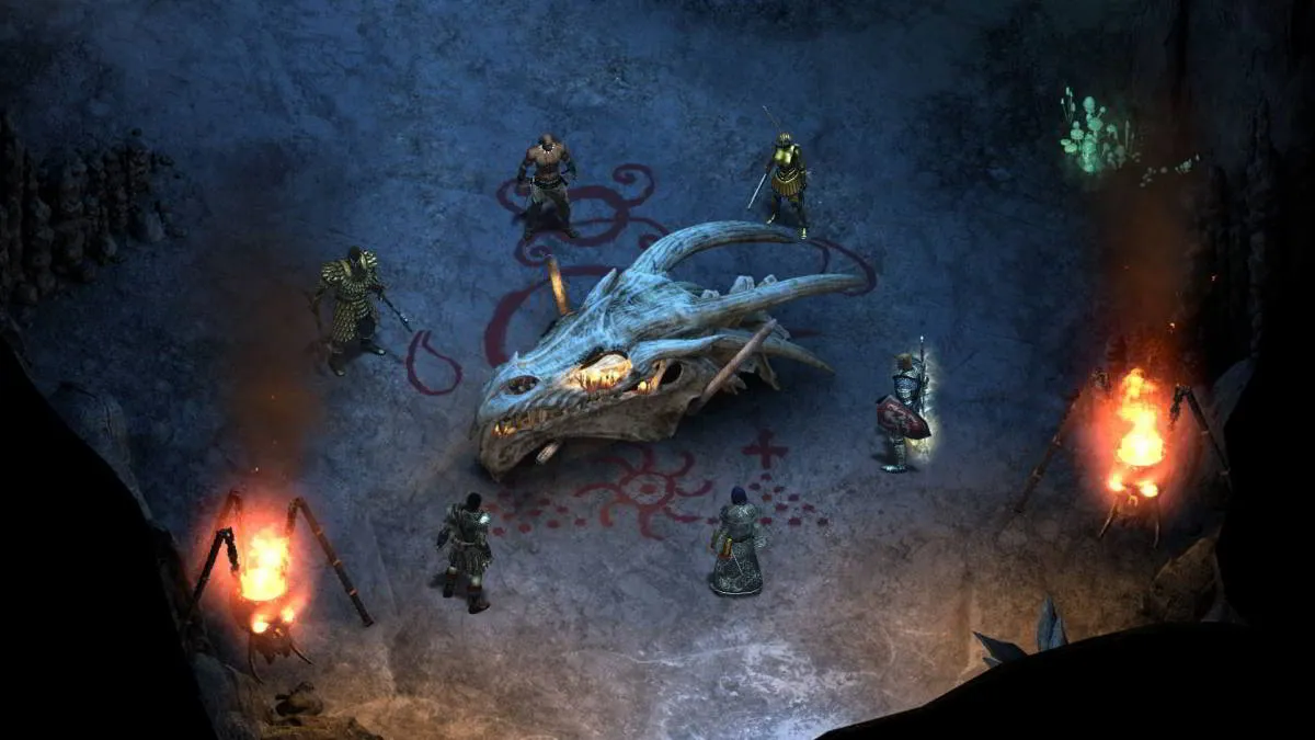 Pillars of Eternity: The White March – walka z lodowym smokiem