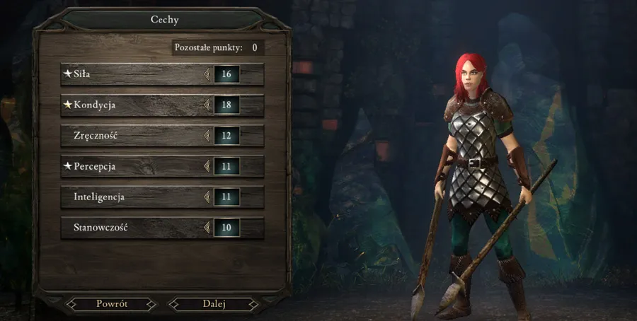 Pillars of Eternity – kreator postaci, wybór cech