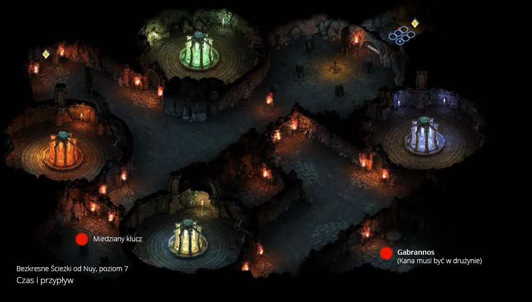 Pillars of Eternity – mapa lokacji „Czas i przypływ”