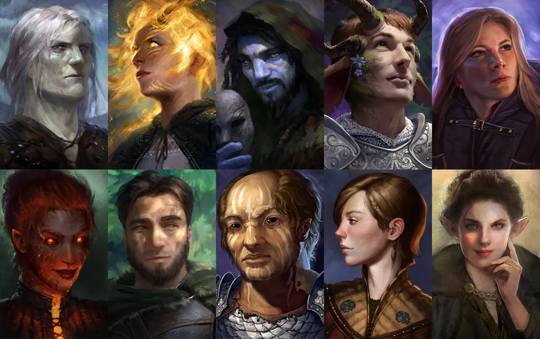 Kreator postaci Pillars of Eternity – portrety do wyboru