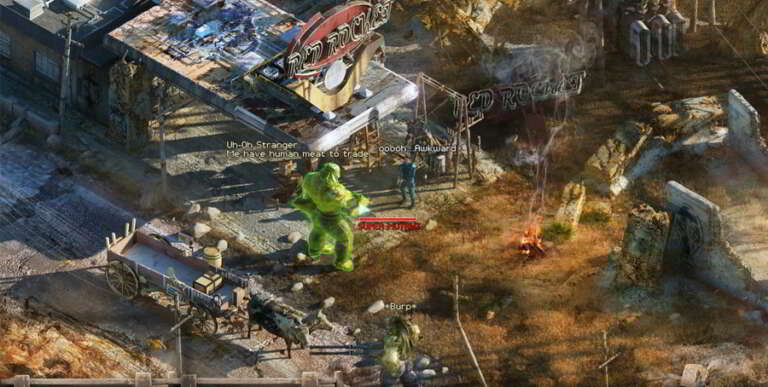 Fallout 4 w rzucie izometrycznym – kapitalne koncepty Chrisa Bischoffa