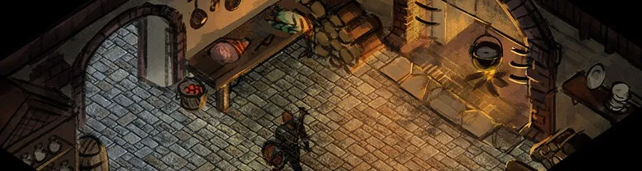 Pillars of Eternity – wnętrze warsztatu rzemieślniczego