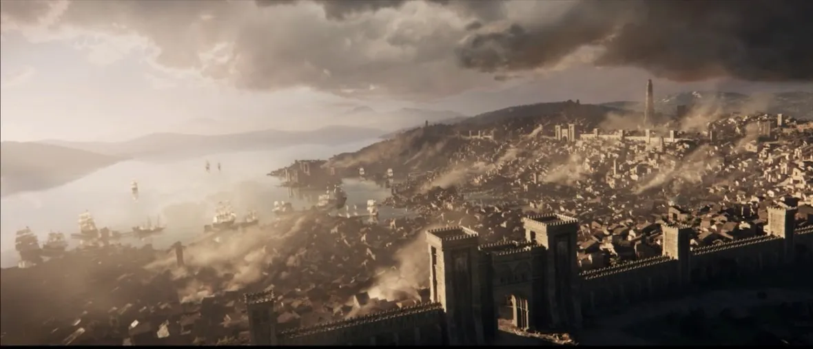 Baldur’s Gate 3 – panorama miasta Wrota Baldura
