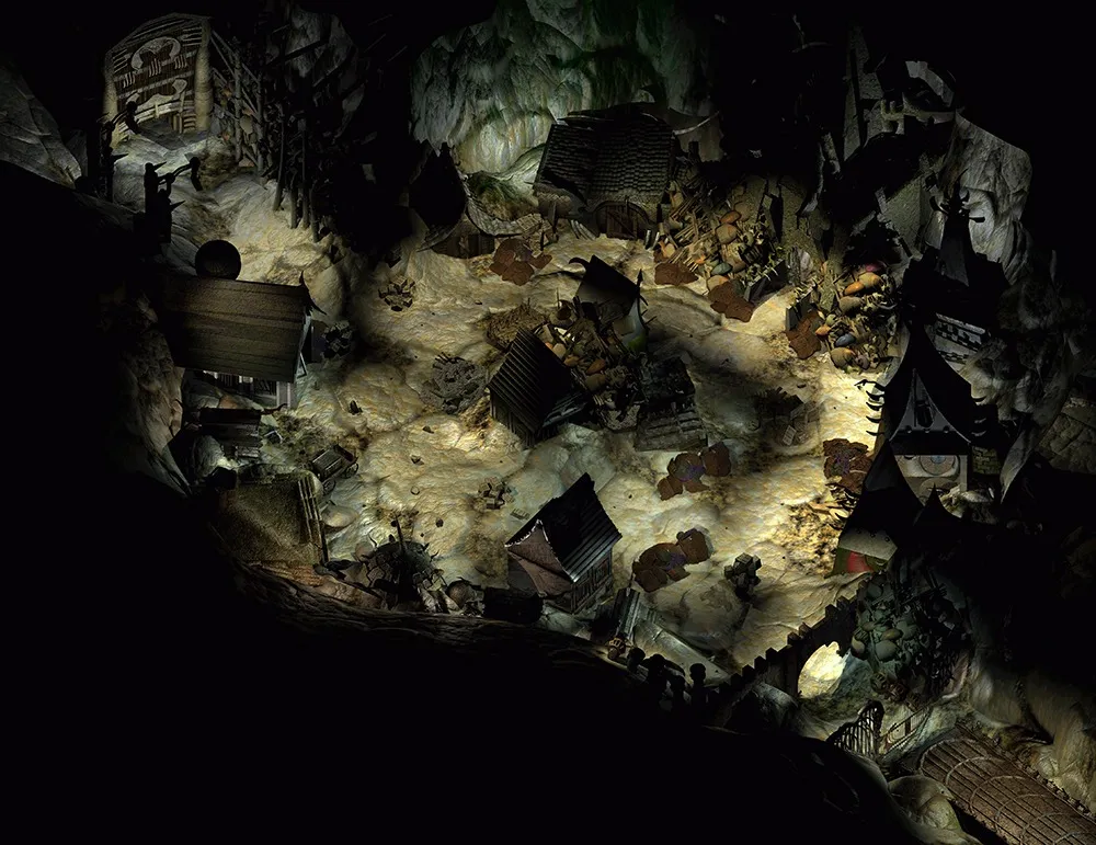 Zakopana Wioska – widok lokacji z Planescape: Torment