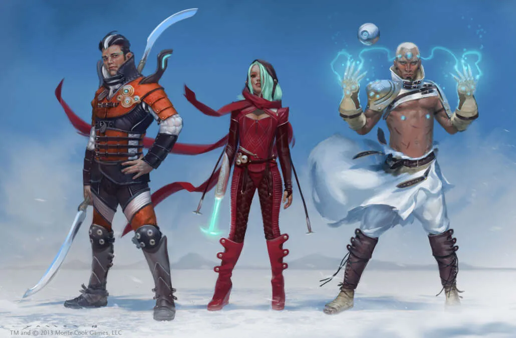Trzy klasy postaci z Torment: Tides of Numenera – Glaive, Nano i Jack