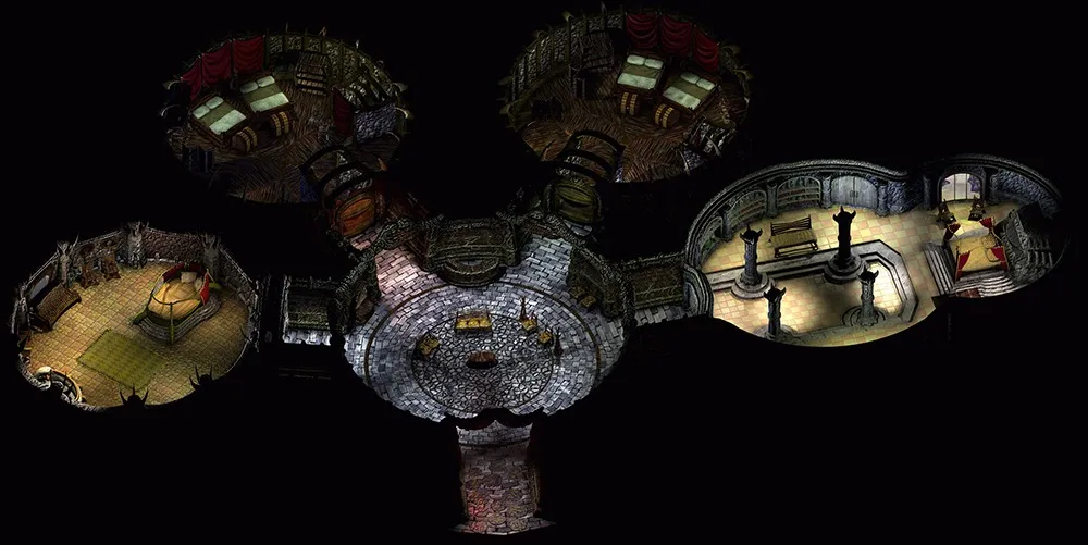 Sypialnie w Miejskim Gmachu Rozrywki – Planescape: Torment