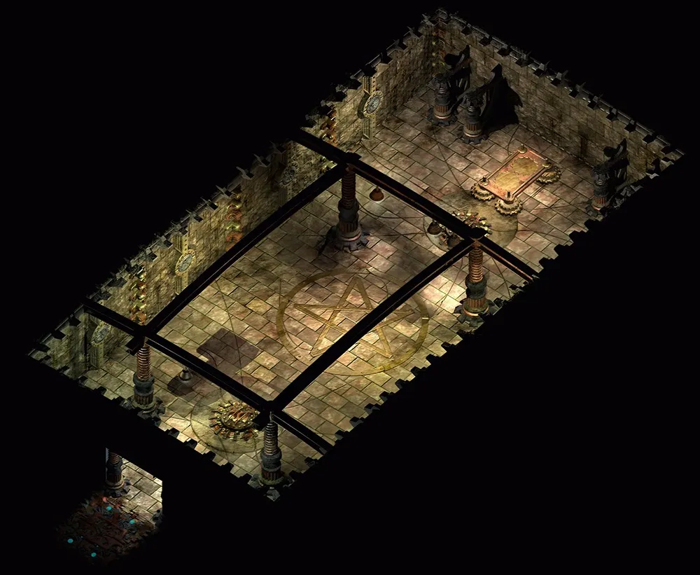 Konstrukt Złego Czarodzieja w Labiryncie Modronów – Planescape: Torment