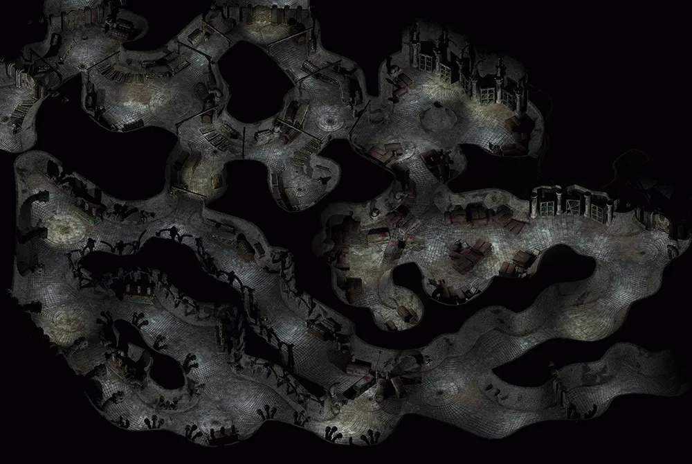 PodSigil – mapa korytarzy z Planescape: Torment