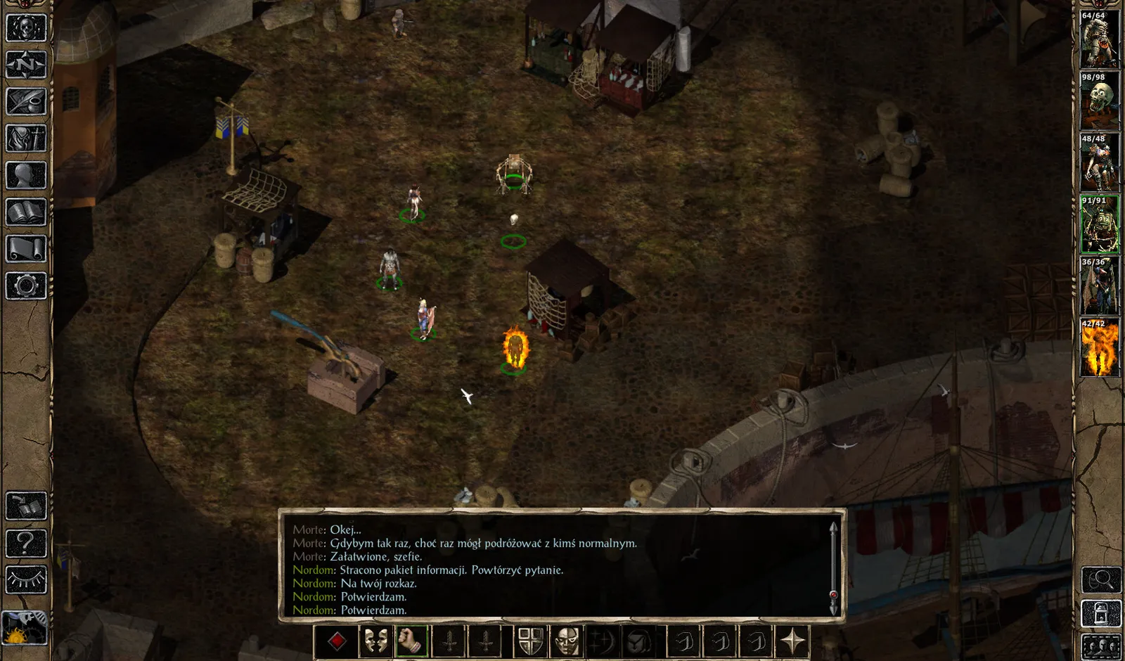 Icewind Dale z modem – drużyna Bezimiennego w Kuldaharze