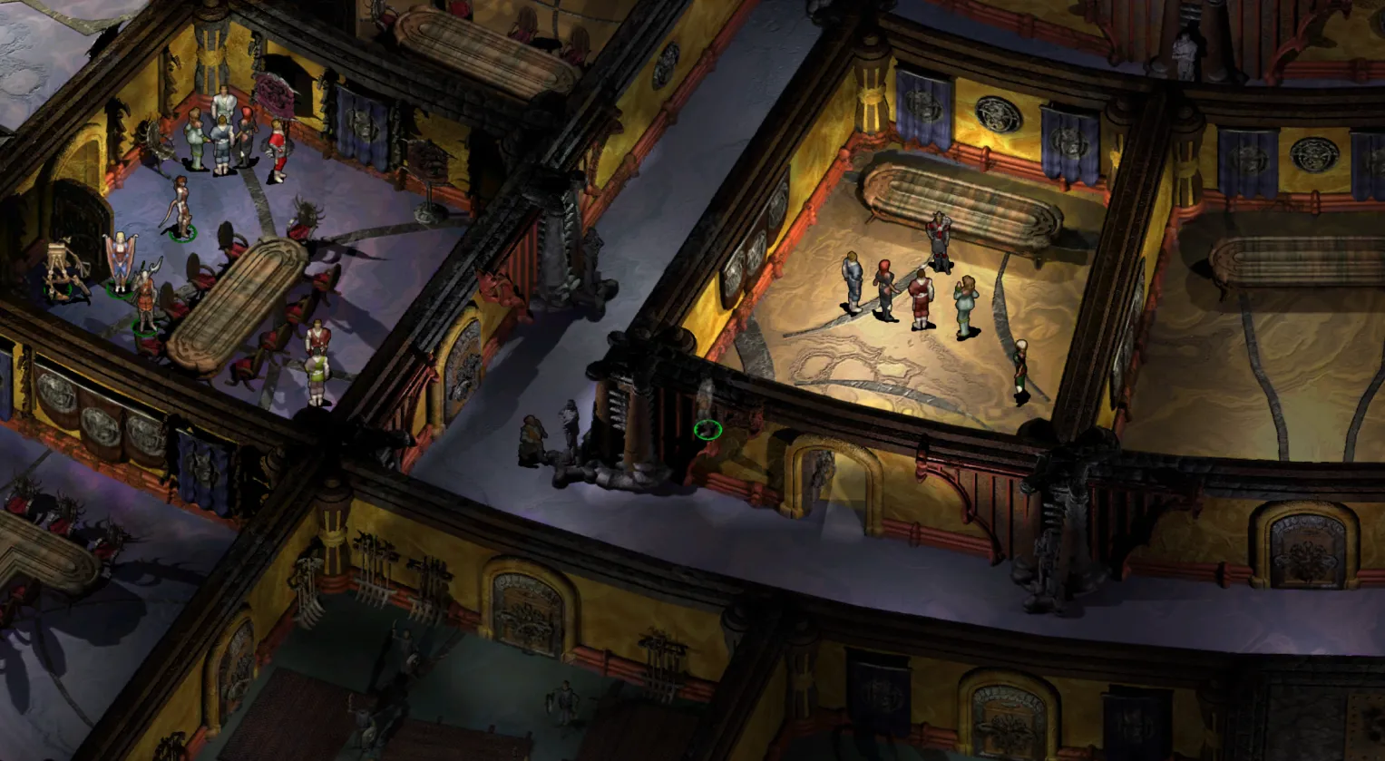 Blizzard in Baator – Civic Festhall in the Clerk’s Ward