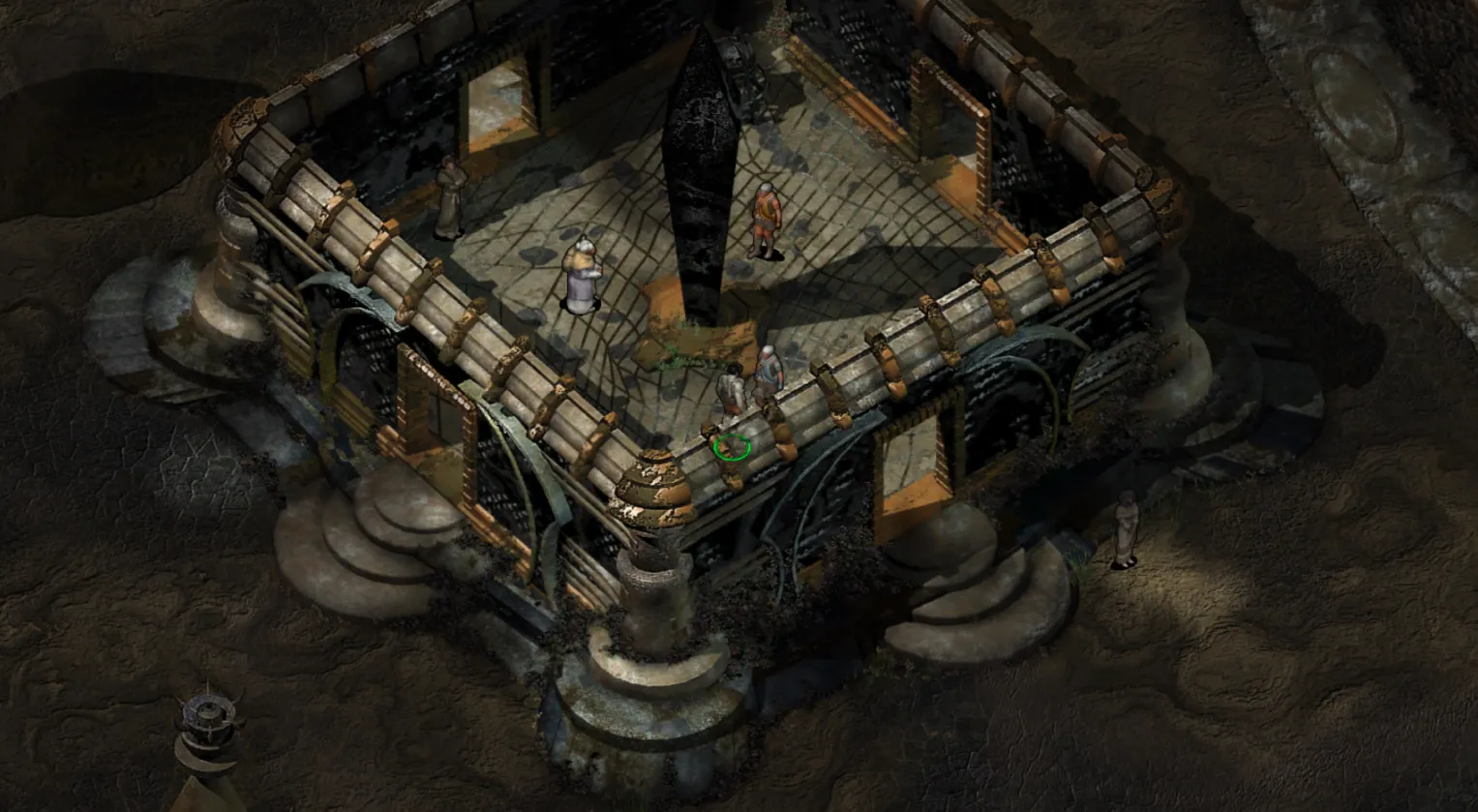 The Road to the Ditch – location in Blizzard in Baator