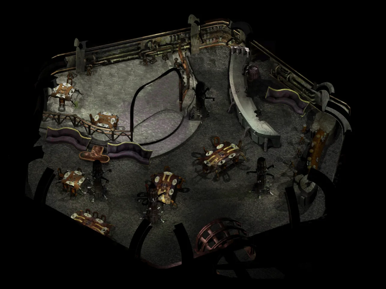 The Rivergate Tavern – location in Blizzard in Baator