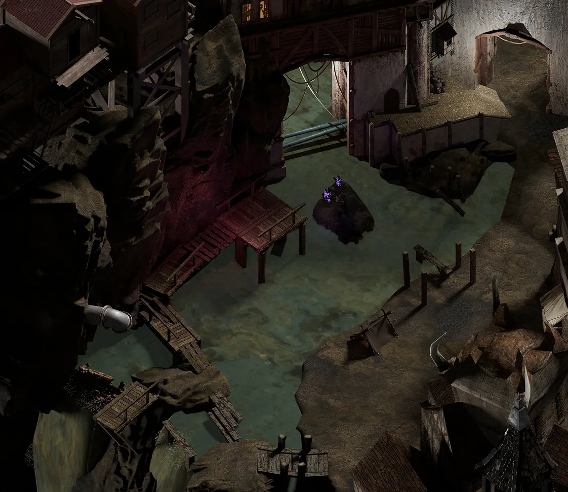 Suicide Falls – location in Blizzard in Baator