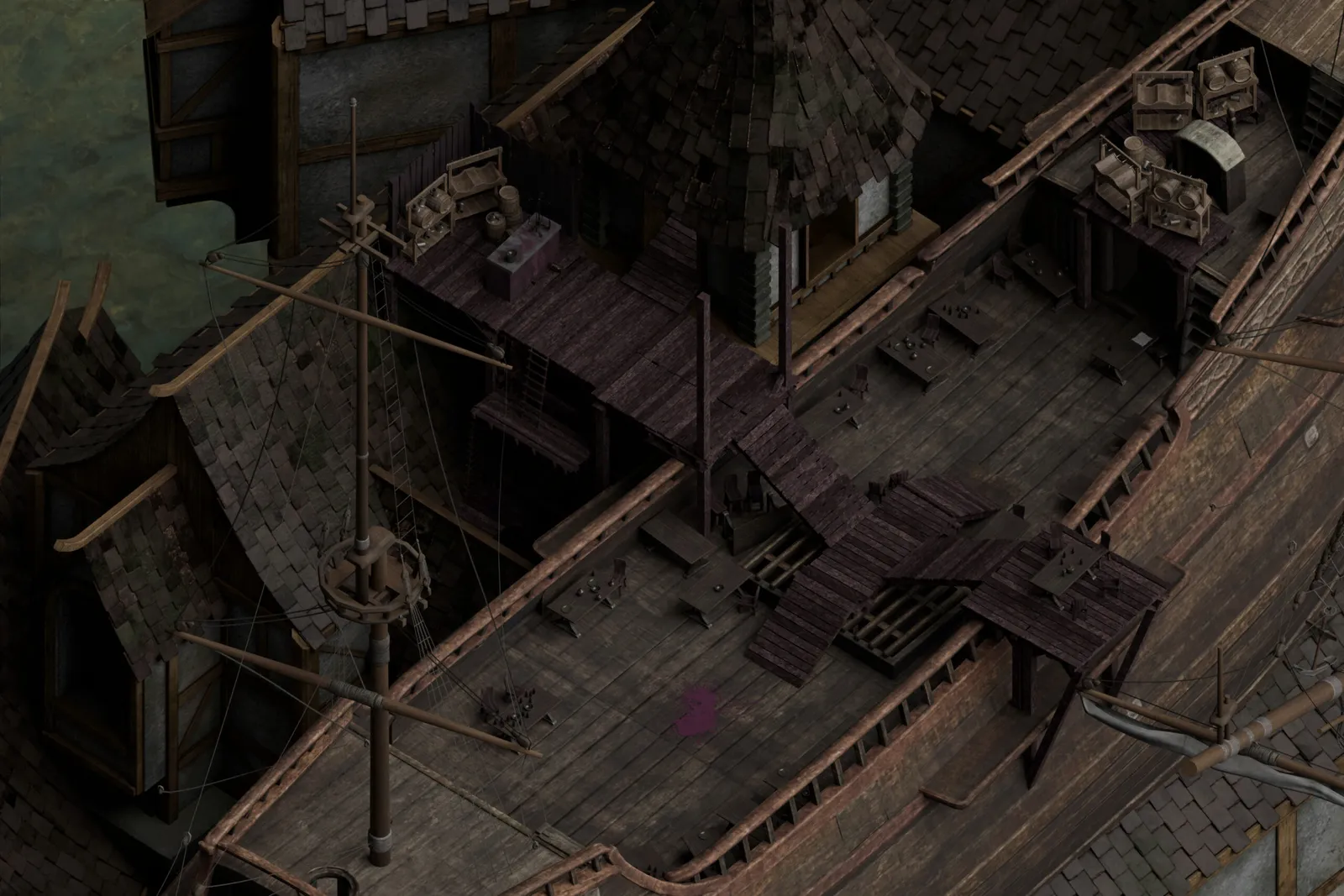 Upper Floor – location in Blizzard in Baator