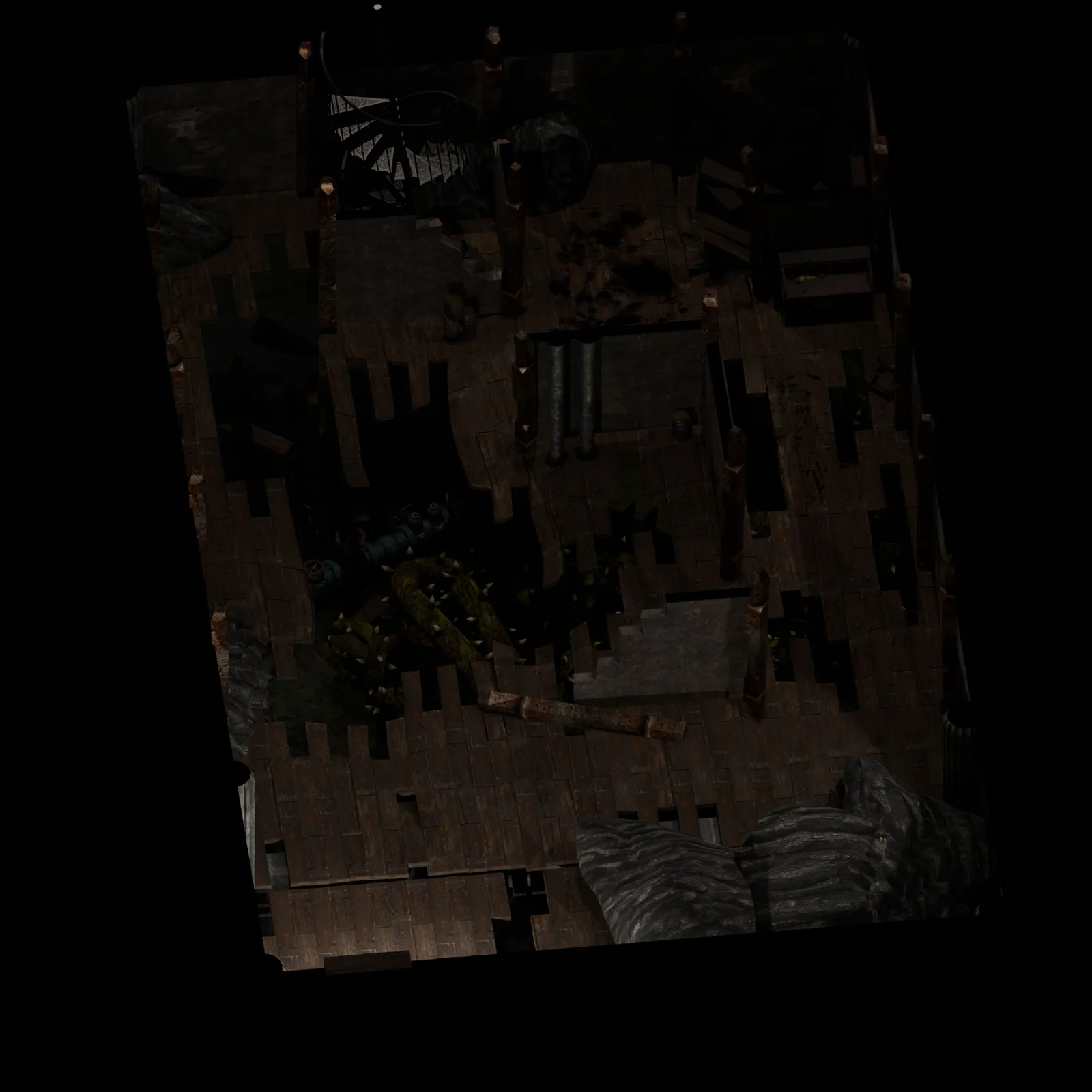 Abandoned House – location in Blizzard in Baator