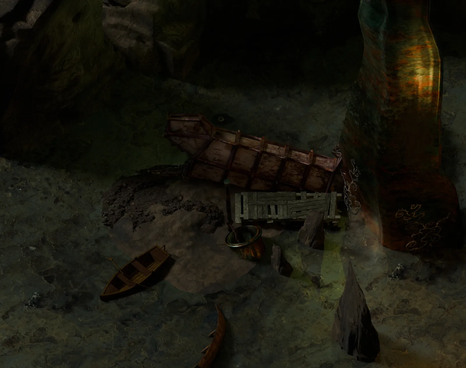Knife in the River – location in Blizzard in Baator
