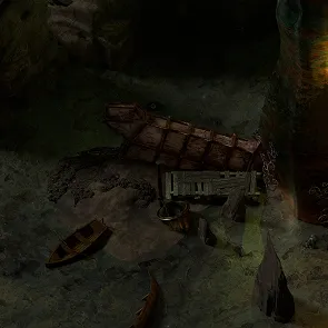 Knife in the River – location thumbnail from Blizzard in Baator