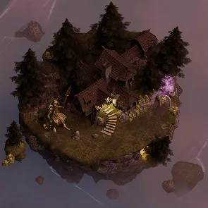 Ysgard - Earthberg of The Fated – location thumbnail from Blizzard in Baator